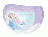 Lila Windel mit Tinkerbell-Motiv vor weißem Hintergrund